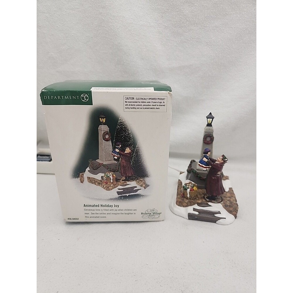 House Department 56 Animated Holiday Joy 58552 Dickens Heritage Village Series